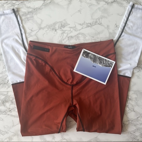 Matek Pants - NWT Matek Jerboa Leggings Size Large​​ Taos Burnt Orange Activewear